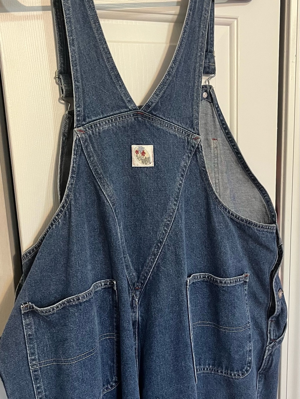 Rare Vintage 90s Disney Mickey and Minnie Overalls For Adults - Picture 10 of 16